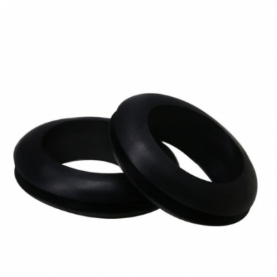 Fs6595 High Qualityblack White Pvc Waterproof Protective Ring Rubber Cable Wiring Grommets