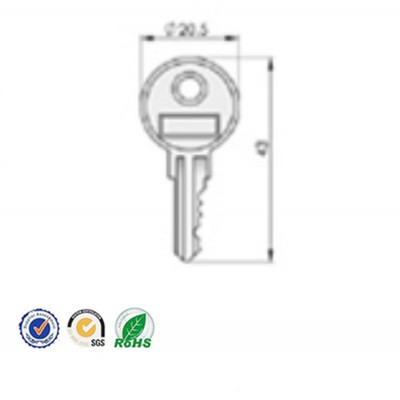 FS6079 Key Option for rod and panel lock